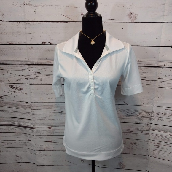 Zorrel  Syntrel Breathable white polo S - Picture 1 of 6